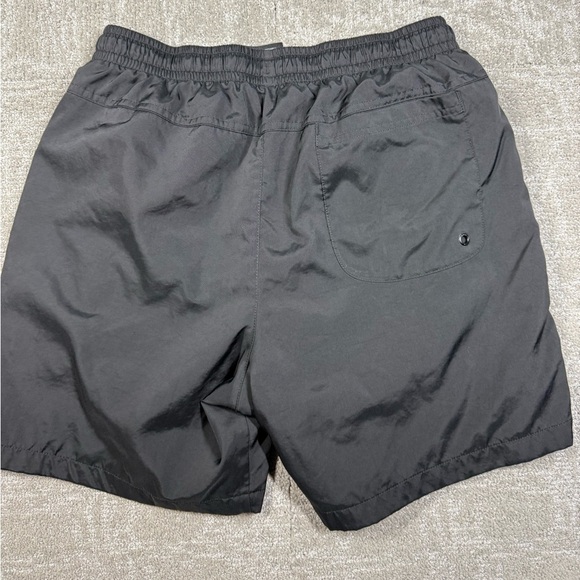 Nike Black Pull On Waist Tie Swim Truck Short Size Small - Picture 5 of 6